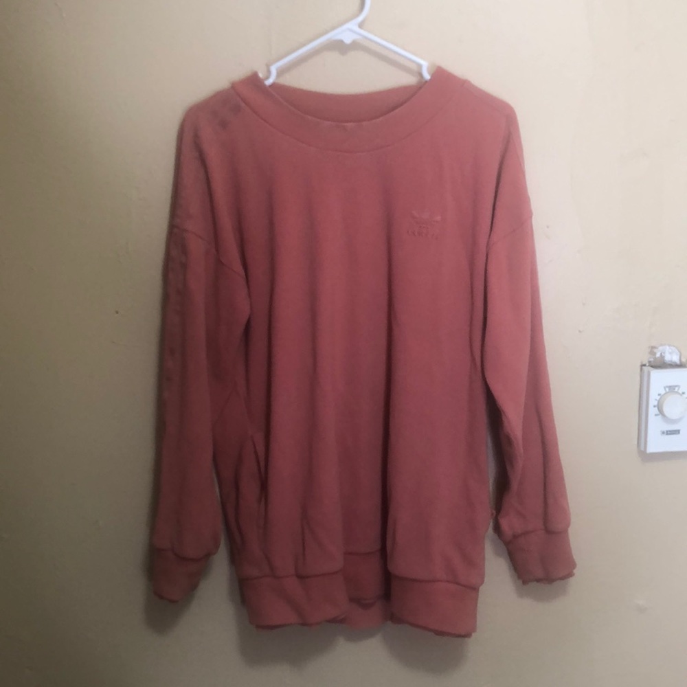 Salmon Adidas Crewneck